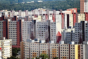 Slovakia, Bratislava, residential buildings