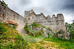 Slovakia castle Tematin