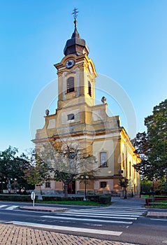 Slovensko město Sered - starý kostel