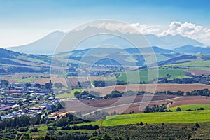 Slovakia countryside in summertime