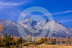 Slovakia high mountain view