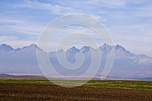 Slovakia high mountain view