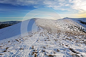 Slovakia mountain at winter - Fatras