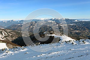 Slovakia mountain at winter - Fatras