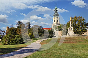 Slovakia, Nitra castle at day