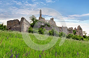 Slovakia - Ruin of castle Korlatko