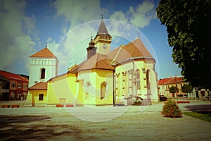 Slovakia. Spiska Sobota. Historic church