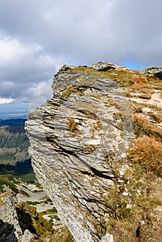 Slovakian carpathian mountains in autumn.