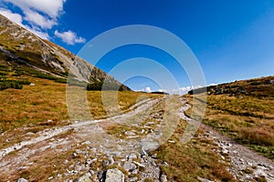 Slovakian Furkotska dolina Tatra landscape