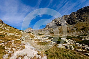 Slovakian Pleso Nad Skokom Tatra