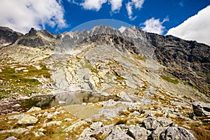 Slovakian Spiski lakes Tatry mountains