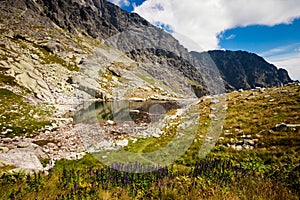 Slovakian Spiski lakes Tatry mountains