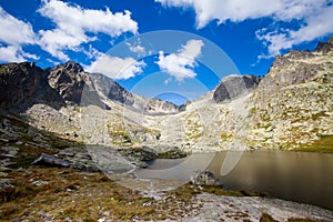 Slovakian Spiski lakes Tatry mountains