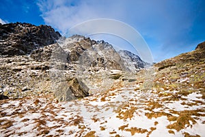 Slovakian Velicka Dolina Tatry mountains