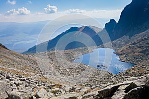 Slovakian Vyšné Wahlenbergovo pleso Tatra