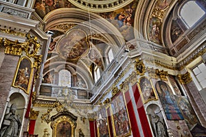 Slovenia, picturesque and historical cathedral of Ljubljana