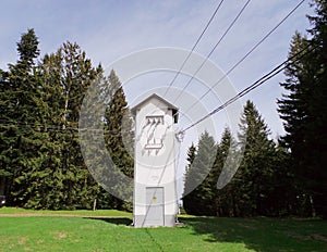 Slovenia Pohorje Areh old electric station photo