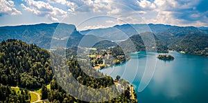 Slovenia - resort Lake Bled.