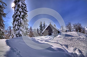 Slovenia - winter picture photo