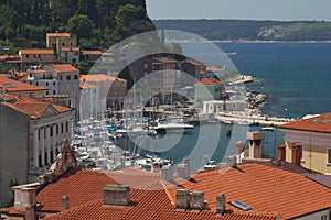 Slovenian city of Piran