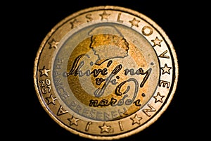 Slovinština dvě mince 