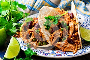 Slow Cooker Shredded Chicken Tex-Mex