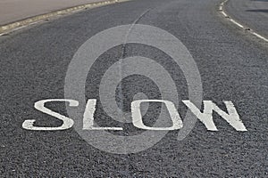 Slow down your speed photo
