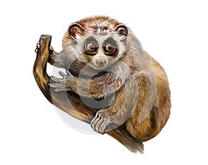 Slow lorises Nycticebus