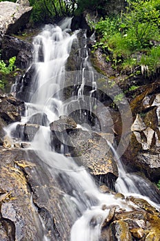 A slow motion river