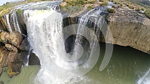 Slow motion view of Dray Nur waterfall, Central Highlands, DakLak, Vietnam