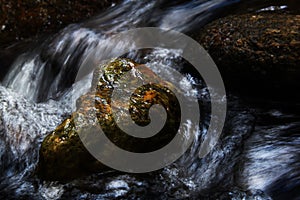 A slow moving stream