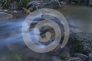 Slow Shutter Image of River