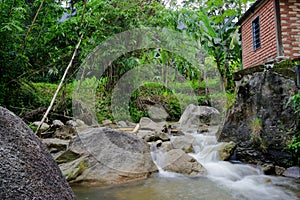 Slow Shutter Image of River