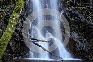 Slow shutter water fall