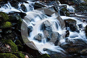 Slow shutter waterfall