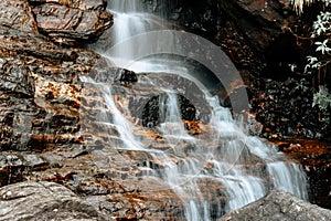 Slow Shutter Waterfall with lomo effect