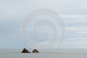 Slow shutterspeed photography at the Gulf of Biskay - Spain