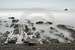 Slow shutterspeed photography at the Gulf of Biskay - Spain