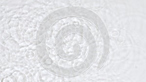 Slowmo falling rain drops, transparent water surface splash, ripple wave texture