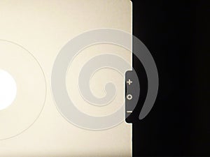 SLR viewfinder - light meter