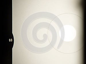 SLR viewfinder - time