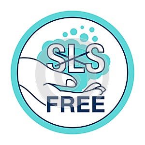 SLS free - no Sodium Laureth Sulfate in foam photo