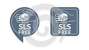 SLS free stamp Sodium Laureth Sulfate photo