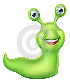 Slug Cartoon Character