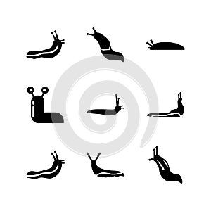 Slug  icon or logo isolated sign symbol vector illustration