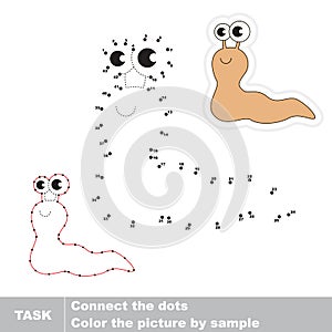 Slug. Vector numbers game.