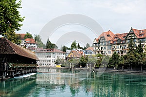 Sluice bridge in Thun