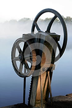 Sluice gate detail