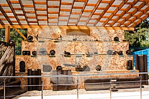 Sluice gate museum in Herastrau park