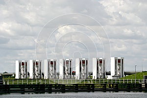 Sluices in the Netherlands